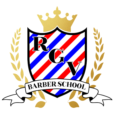 RGV Barber School Logo